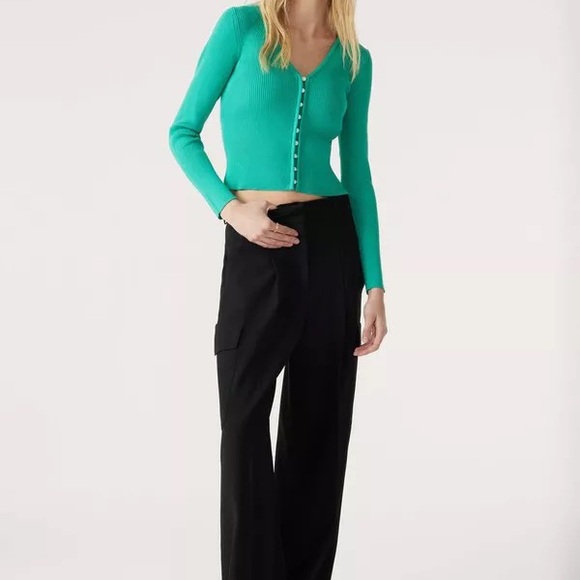 ba&sh Button-Up Cardigan, size Small - Picture 4 of 6